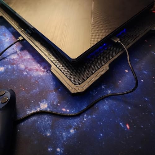 AICHESON AA3 Gaming Laptop 8 Cooling Fans and 2 USB A to A Cables Set