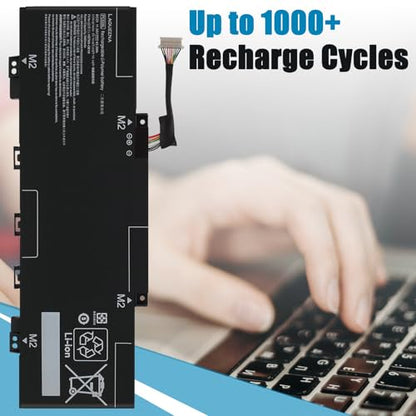 PC03XL 43.3Wh Laptop Battery Compatible with HP Pavilion x360 14 Convertible PC 14-DY 14-CD 14-DH 14-DW 14-BA 15-ER Series PC03043XL M24648-005 HSTNN-OB1W M24421-AC1 M24421-271 TPN-DB0E - style: PC03XL 43.3Wh