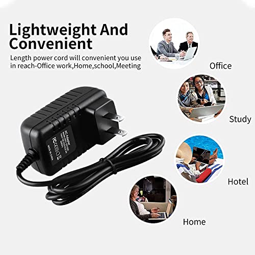 AC/DC Adapter Replacement for Lorex ACCMIC1 Indoor Audio Microphone Accessory Replacement for Surveillance DVRs Power Supply Cord Cable PS Charger Mains PSU