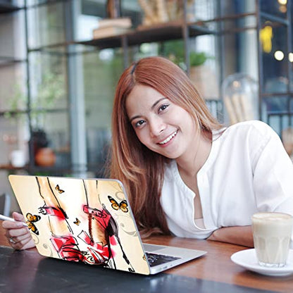 High Heel 11.6 12.1 13 13.3 14 15 15.4 15.6 inches Netbook Laptop Skin Sticker Reusable Protector for 11.6-15.6 Inch Apple Acer Leonovo Sony Asus Toshiba Hp Samsung Dell FY-NEK-006 - color: FY-NEK-006
