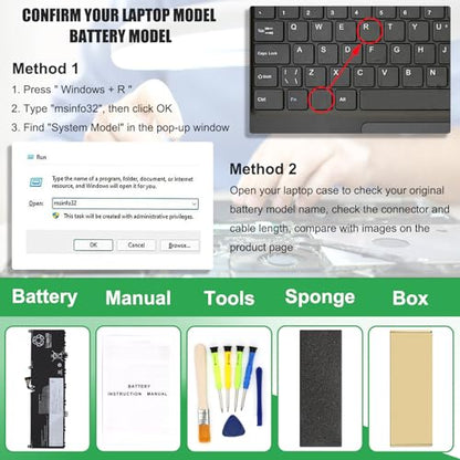 L21M4PC7 L21C4PC4 Laptop Battery Replacement for Lenovo Slim 7 ProX-14IAH7 ProX-14ARH7 / Yoga Slim 7 ProX-14IAH7 ProX-14ARH7 Series L21M4PE0 L21C4PE0 L21D4PC4 L21D4PE0 15.52V 70Wh 4511mAh - size: 11.0*3.34*0.23inch L21M4PC7