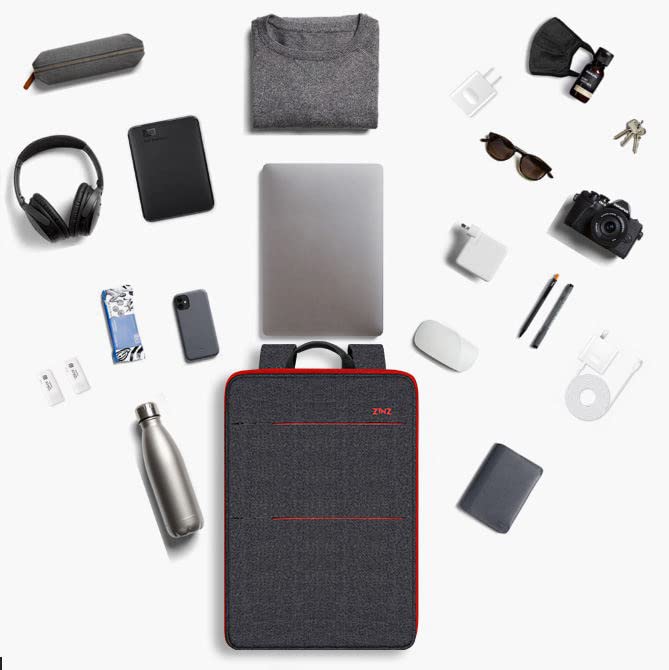Slim & Expandable Laptop Backpack 15 15.6 16 Inch Case, Water Resistant Travel Backpack Compatible with MacBook Pro/Neo 16" 15", Dell XPS 15 16 and Most 15" 15.6" 16" Notebooks，B01RD01 - color: B01rd01, size: 15"-16"