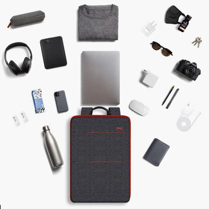 Slim & Expandable Laptop Backpack 15 15.6 16 Inch Case, Water Resistant Travel Backpack Compatible with MacBook Pro/Neo 16" 15", Dell XPS 15 16 and Most 15" 15.6" 16" Notebooks，B01RD01 - color: B01rd01, size: 15"-16"