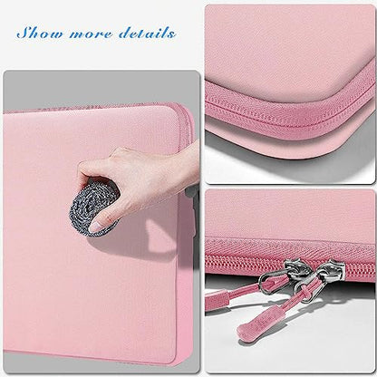 Hseok Laptop Case 13.3-14 Inch Sleeve, Water-Resistant Computer Bag Compatible with MacBook Neo/Pro 14" M5/M4/M3/M2/M1 and All 13.3" Mac Air/Pro, XPS 14 and Most Popular 13.3"-14" Notebook，P01K01 - color: P01K01, size: 13.3"