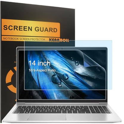 KEANBOLL 2-Pack 14" Blue Light Blocking & Anti-Glare Screen Protector | Universal Fit for HP, Dell, Asus, Samsung, Lenovo, Acer Chromebooks & 16:9 Laptops (Eye Comfort +Anti Blue Light) - size: 14"-16:9 Aspect Ratio