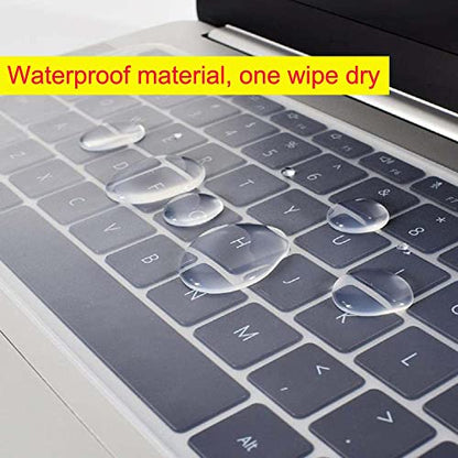 Universal Keyboard Protector Cover Skin for Laptop Notebook 13" 14" 15.6" inch,Ultra Thin Silicone Waterproof Dustproof Keyboard Protector Skin (15"-17.3" Universal Laptop Keyboard Covers) - color: 15"-17.3" Universal laptop keyboard covers