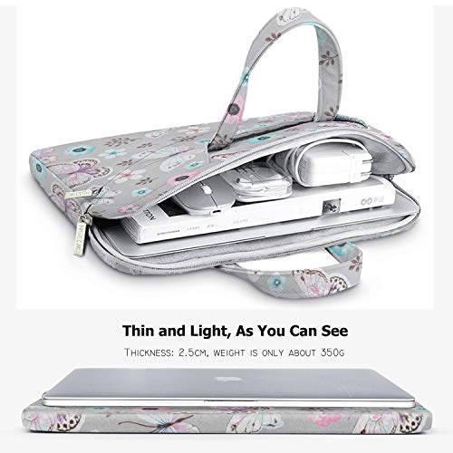 Hseok Laptop Shoulder Bag 15 15.6 16 Inch Briefcase,Compatible MacBook Pro/Neo 16",MacBook Air/Pro 15,XPS 15/16 and most 15.6-16 and Most 15-16 Notebooks,Spill-Resistant Handbag,Butterfly - color: Butterfly, size: 15-16 inch