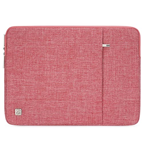 NIDOO 11 Inch Laptop Sleeve Tablet Carrying Case Bag for 12.9" 13" iPad Pro M2 M4/ 13" MacBook Pro Air/ 13" Surface Pro 10 9 X 8/12.4" Surface Laptop Go / 13.4" Dell XPS 13/13.3" Latitude 7320 - color: Pink, size: 11.6 Inch / 12 inch New MacBook