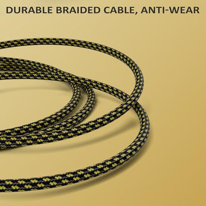 USB to Ethernet Cable 6 FT, USB-A 3.0 to RJ45 Cable, FTP, 1Gbps High-Speed-Shielded LAN Network Cable, Directly Connected, Compatible with Laptop, PC, MacBook, Switch, Windows, macOS, Linux - size: 6FT