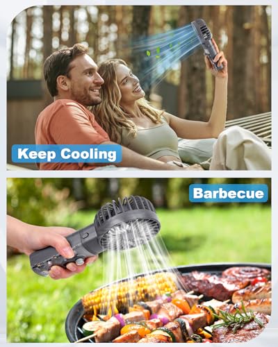 Electric Air Duster- 100000RPM Compressed Air Duster with LED Light - 30 Gear Adjustable Cordless Air Duster Rechargeable Air Duster for PC&Keyboard, Outdoors, Car, Home Cleaning
