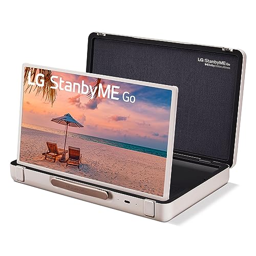 LG StandbyME Go 27" Full HD HDR Smart LED Portable Briefcase TV - style: StanbyMe Go