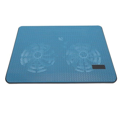Laptop Cooling Pad, Fan Laptop Cooler Stand with Low Noise for Gaming 17in, Premium Metal Mesh Ergonomic Design Portable Cooling Fan for Office Home Travel