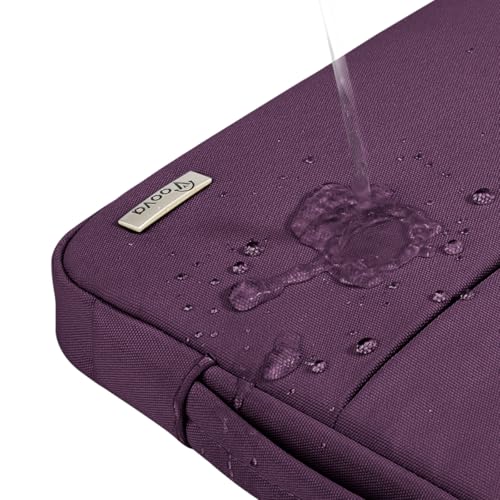 Voova Laptop Sleeve Carrying Case 14 15 Inch Compatible with MacBook Air 15 M2/M3/M4 2022-2025, MacBook Pro 15, Hp Chromebook 14, Waterproof Slim Computer Cover Bag,Dark Purple - color: Dark Purple, size: 14-15 Inch