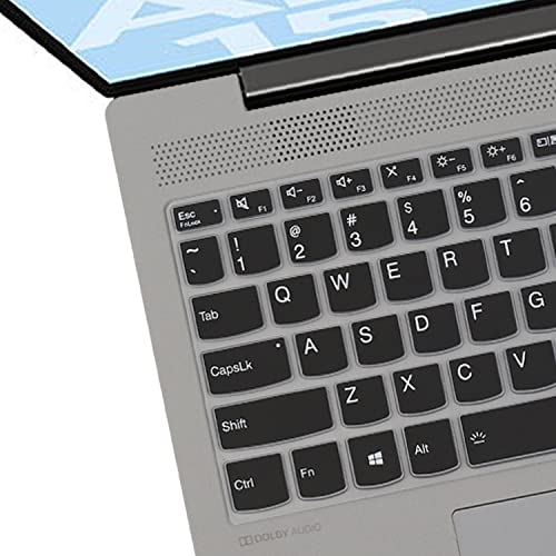 Keyboard Cover for Lenovo Yoga 7i 15.6" 16", Ideapad 3/Idepad 3i/Ideapad 5/Ideapad 5 15.6 17.3, Lenovo Flex 5 15.6, Yoga Slim 7 15, ideaPad Slim 7 15.6, ThinkBook 15/15P G2 G3 G4 -Black - color: Black