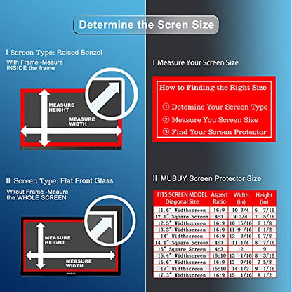 16 inch Anti Blue Light Screen Protector for HP/Dell/ASUS/Samsung/Lenovo/Acer/MSI/Razer Blade/LG Gram All 16" Laptops with 16:10 Aspect Ratio Laptop Eye Protection Film - size: 16 Inch 16:10