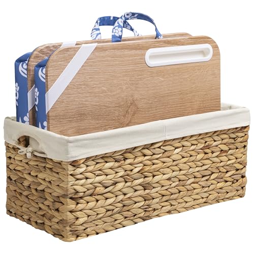 LAPGEAR Designer Lap Desk – Floral Bock Print, 2-Pack with Storage Basket - color: Floral Block Print, size: 2-Pack + Basket