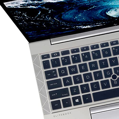 Keyboard Cover for 14 Inch HP EliteBook 840 845 G7 G8 Laptop New Notebook PC Model Accessories Keyboard Protective Skin (Not fit New 840 845 G9 G10 G11)-Clear - color: Clear