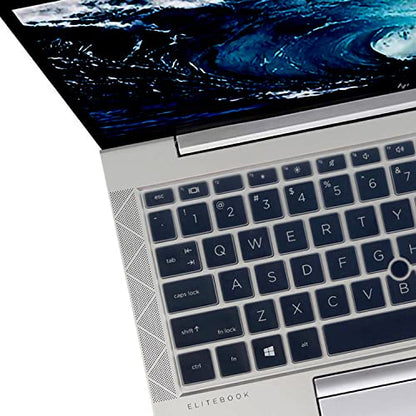 Keyboard Cover for 14 Inch HP EliteBook 840 845 G7 G8 Laptop New Notebook PC Model Accessories Keyboard Protective Skin (Not fit New 840 845 G9 G10 G11)-Clear - color: Clear