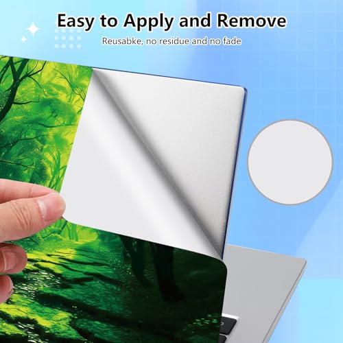 Universal Laptop Skin Sticker Decal for 11.6”12" 13" 13.3" 14" 15" 15.4" 15.6" Reusable Waterproof Scratch-Scratch Resistant Protective Vinyl Laptop Notebook Skin Stickers - Green Forests - color: Green Forests
