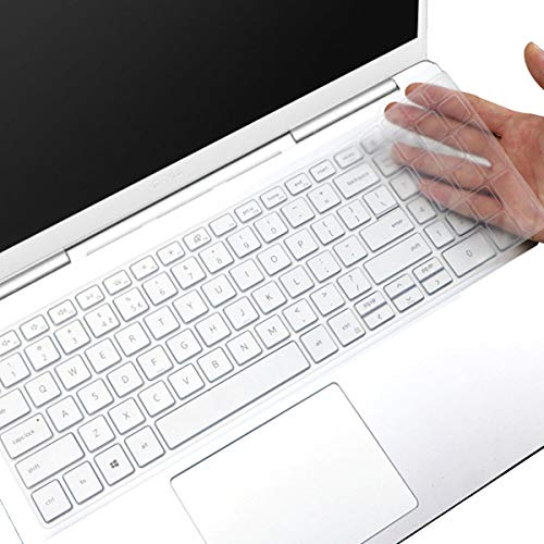 Keyboard Cover for Dell Gaming G15 5510 5515 5520 5521 5525 5530 5535, Inspiron 15 17 7706 7790 7791 7500 7501 7506 7590 7591 3501 3505 3502 5501 5502 5505 5508 5509 5584 5593 5593 5598, Vostro 15 - color: Clean