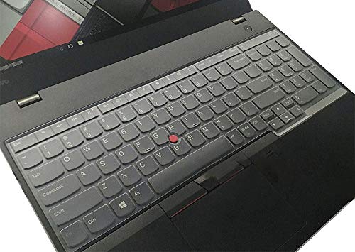 YYubao Ultra Thin Clear Keyboard Cover Skin Protector Compatible with 15.6 inch Lenovo ThinkPad P51S T570 T575 E580 T580 Laptop (NOT Compatible for 15.6" ThinkPad P50 P50s P51) - color: Compatible for ThinkPad P51S T570 T575 E580 T580