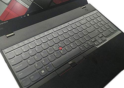YYubao Ultra Thin Clear Keyboard Cover Skin Protector Compatible with 15.6 inch Lenovo ThinkPad P51S T570 T575 E580 T580 Laptop (NOT Compatible for 15.6" ThinkPad P50 P50s P51) - color: Compatible for ThinkPad P51S T570 T575 E580 T580