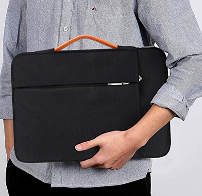 Lacdo 360° Protective Tablet Sleeve Case for 13 inch New iPad Air M4 M3 M2 2026-2024, 13-inch iPad Pro M5 M4 2025-2024, 12.9 inch iPad Pro 6 5 4 3, iPad Pro Air 13 inch Sleeve, Tablet Case Bag, Black - color: Black, size: New iPad Pro Air 12.9-13 Inch