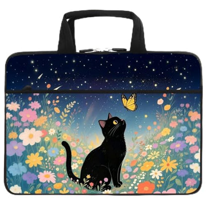 AMARY 12"/13.3 inches Laptop sleeve Chromebook Case PC Messenger Bag Tablet Case with Handle Accessory Pocket (AMR13-09) - color: Amr13-09