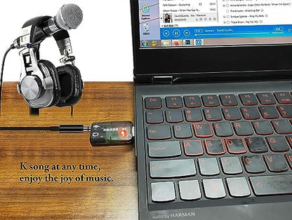 External 5.1 USB Stereo Sound Card USB 2.0 to 3D Audio Sound Card Adapter Virtual 5.1 Channel for Windows and Mac, PC, Notebook with 3.5mm Headphone and Microphone - 2 Pack/Black - color: black