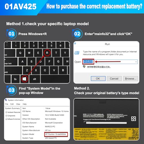 72wh 61++ 01AV427 01AV425 T480 T470 Laptop Battery for Lenovo Thinkpad A485 T580 P51S A475 TP25 T570 P52S Series SB10K97584 SB10K97579 SB10K97585 SB10K97580 4X50M08812 X50M08812 01AV490 01AV422 11.1V