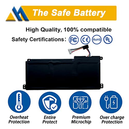 B31N1912 C31N1912 Laptop Battery Replacement for ASUS VivoBook asus 14 E410M E410MA L410M L410MA E410KA F414MA E510MA E510KA L510MA R522MA L410MA L410MA-BV058TS L510ma-wb04 E510KA-EJ033TS 11.55V 42Wh - size: 7.49*3.86*0.22 inch B31N1912