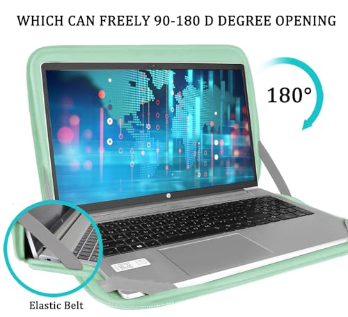 Laptop Case 15.6 inch, Shockproof Protective Computer Carrying Cover with Front Pocket, Briefcase Handbags Laptop Sleeve for 15.6 inch HP, Dell, Acer, Asus, Notebook, Light Blue - color: Light Blue, size: 15.6 inch