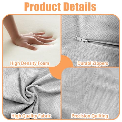 Lap Desk Pillow for Laptop, Large Reading Pillow for Adult, Ergonomic Arm Rest Pillow with Cup Holder, Memory Foam Bed Desk for Working (Reading Pillow + Cup Holder)
