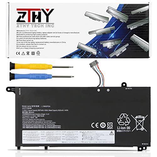 L19C3PDA L19M3PDA Laptop Battery for Lenovo ThinkBook 14 15 (G2, G3, G4) | G2 ITL, ARE, G3 ACL, ITL, G4 ABA Series L19D3PDA L19L3PDA SB10Z21208 SB10Z21203 5B10Z21197 5B10Z21210 5B10Z21202 11.52V 45Wh - size: 7.0*3.03*0.23inch L19M3PDA