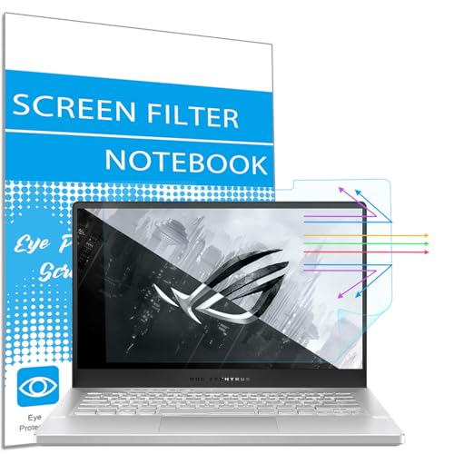 i-Tensodo Anti Blue Light Screen Protector For 2025 2024 ASUS ROG Zephyrus G14 Laptop, Blue Light Blocking & Anti Glare Screen Filter - color: Anti Blue Light