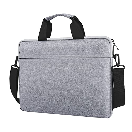 15.6-16 Inch Laptop Sleeve Case Shoulder Bag with Handle, Gray | Compatible with for 15.6 Inch Laptop Computer, 16 Inch MacBook Pro/Max M1 M2 M3 M4 M5, Laptop Carrying Bag Briefcase - color: Gray, size: 15.6/16 Inch