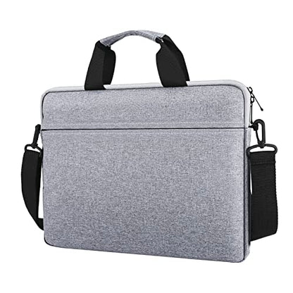 15.6-16 Inch Laptop Sleeve Case Shoulder Bag with Handle, Gray | Compatible with for 15.6 Inch Laptop Computer, 16 Inch MacBook Pro/Max M1 M2 M3 M4 M5, Laptop Carrying Bag Briefcase - color: Gray, size: 15.6/16 Inch