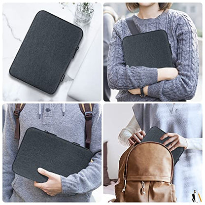 MoKo 9-11 Inch Tablet Sleeve Bag Padded Protetive Carrying Case | Fits New 11inch iPad Air M4, iPad A16 2025, iPad Pro 11 M4, Air 5/4/3, iPad 10/9/8th Gen, Tab S8/S9 11", Space Gray - color: Space Gray, size: 9-11 inch