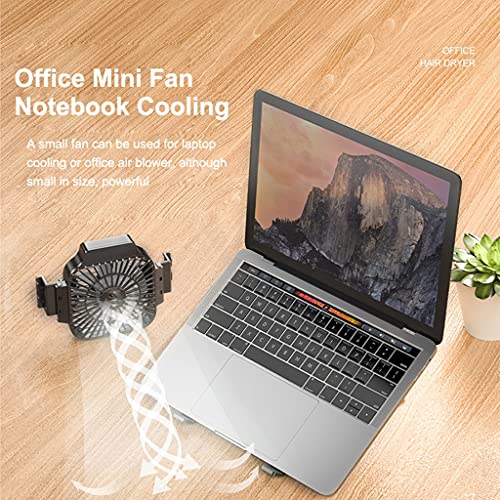 Portable Laptop Cooling Stand Fan Foldable Aluminum Alloy Notebook Cooler Pad Holder Adjustable for 17inch Tablet