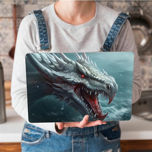 Universal Laptop Skin Sticker with 2 Wrist Pad Skins, Waterproof Scratch Resistant Vinyl Laptop Cover Decal, Cut to Fit for 11–15.6 Inch MacBook HP Dell Lenovo, Ferry Dragon - color: Ferry Dragon