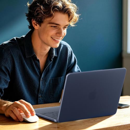 Case Compatible with MacBook Neo 13 inch Laptop 2026 (Model A3404), Scratch Resistant Protective Hard Shell Cover, Matte Indigo - color: Matte Indigo
