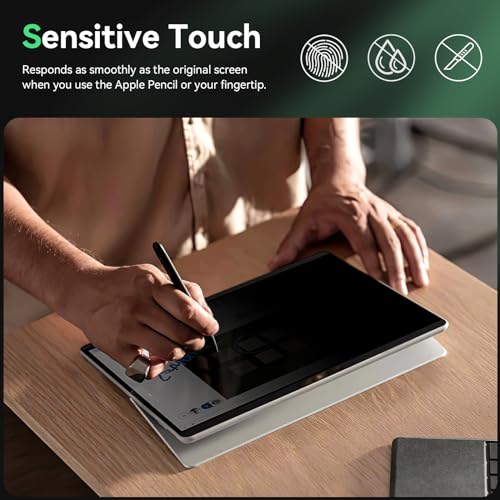 Magnetic 13.5 Inch Surface Laptop Privacy Screen for Microsoft Surface Laptop 5/4/3/2/1, Removable Film Anti-Spy Filter Black Security Protector, Anti Glare Blue Light Shield Matte Screen Guard