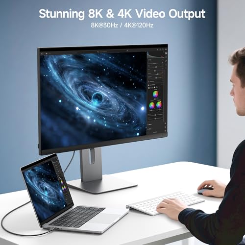 Cable Matters [USB-IF Certified] 20Gbps USB C Cable / USB4 Cable, 6ft | [4K@120Hz Video, 100W Charging, 20Gbps Data Transfer] USB 4 Cable, Black - color: Black, size: 6 Feet
