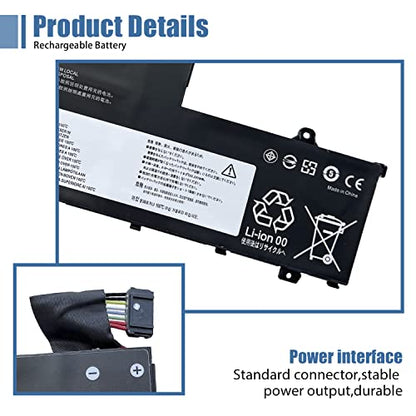 L19C3PF1 Laptop Battery Replacement for Lenovo ThinkBook 15-IML 15-IIL 14-IML 14-IIL Series 19M3PF2 L19D3PF2 L19L3PF1 L19D3PF1 L19M3PF1 L19M3PF9 L19C3PF9 L19L3PF8 11.52V 45Wh 3950mAh - size: 8.56*5.02*0.28 inch L19C3PF1