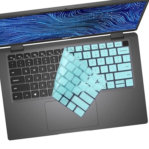 Keyboard Cover for Dell Latitude 3000 3340 13.3"(2023), Dell Latitude 5320 5330 5340 5350 13.3, Dell Latitude 7320 7330 7340 7350 13.3", Dell Latitude 7340 13.3" Laptop Keyboard Skin-HotBlue - color: HotBlue