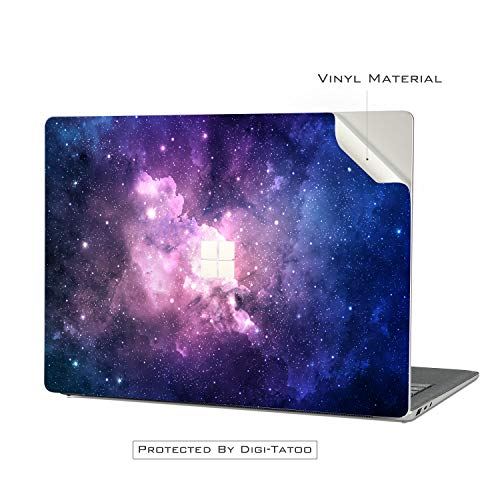 Ultra Thin Protective Cover Skin Decal Sticker for Microsoft Surface Laptop 5 (2022 Release)/Laptop 4/Laptop 3 13.5", Easy Apply, Anti-Scratch, Residue Free Vinyl Skin [Nebula] - color: Nebula, size: Surface Laptop5/4/3-13.5''