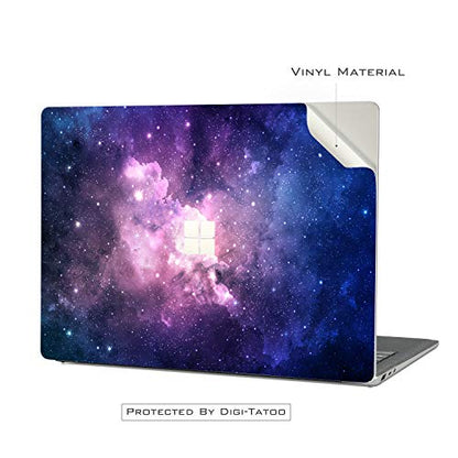 Ultra Thin Protective Cover Skin Decal Sticker for Microsoft Surface Laptop 5 (2022 Release)/Laptop 4/Laptop 3 13.5", Easy Apply, Anti-Scratch, Residue Free Vinyl Skin [Nebula] - color: Nebula, size: Surface Laptop5/4/3-13.5''