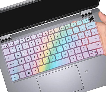 Dell Keyboard Cover for Latitude 3000 3340 5320 5330 5340 5350 7320 7330 7340 7350 13.3" - Rainbow - color: Rainbow