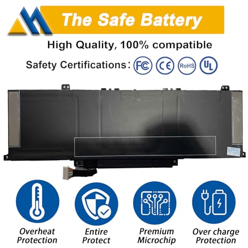 BN03XL L77034-005 Laptop Battery Replacement for HP Envy 13 13-ba 13-AR 13-AY Envy X360 15 2020 15-ED 15M-EE 15M-EE0013DX 15M-EE0023DX Series Notebook HSTNN-DB9N L76985-271 L77034-005 L73965-271 - size: 10.76*4.02*0.23 inch BN03XL