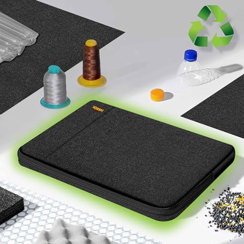 Hseok Laptop Case 13.3 14 inch Sleeve with Additional Case Compatible with MacBook Pro/Neo 14 inch M5/M4/M3/M2/M1 All Model of 13.3 Inch Mac Air/Pro, XPS 13 14 and More 13.3"-14" Notebooks,Black - color: Black